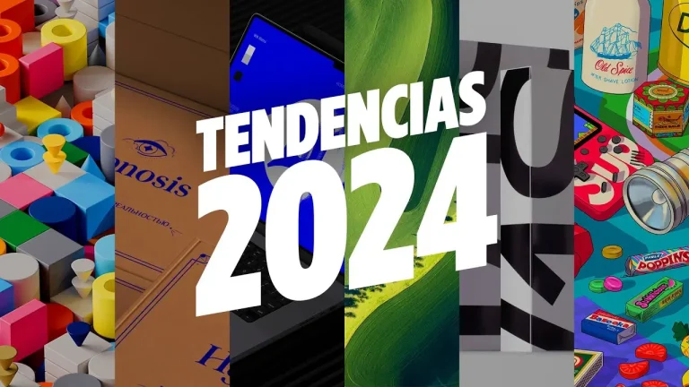 Articulo sobre tendencias en el diseño gráfico en este 2024