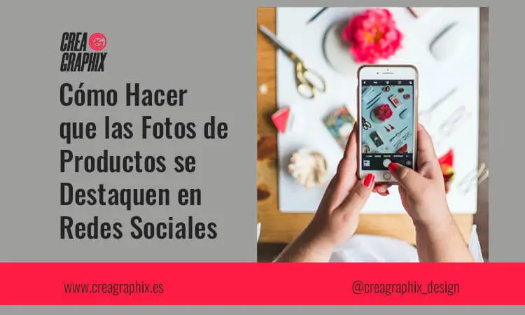 fotografía producto redes sociales
