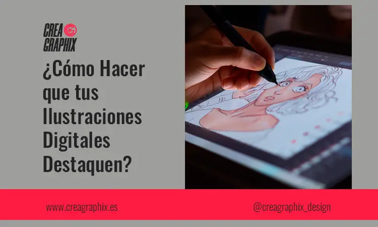 Una mano dibujando sobre una tableta gráfica